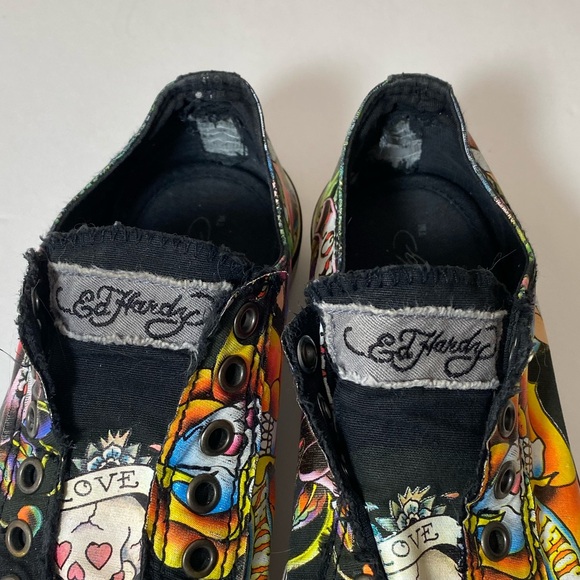 Rare - Ed Hardy - Vintage - Women's Shoes Size: 5 - Picture 12 of 12